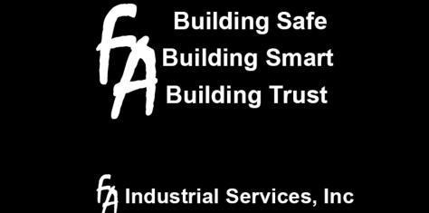 FA Industrial Services, Inc. FA Industrial Services, professional craftsmen, expertise in general commercial construction, mining, millwright services, civil construction, excavation, pulp/paper, general industrial markets, scaffold, scaffolding, crane re